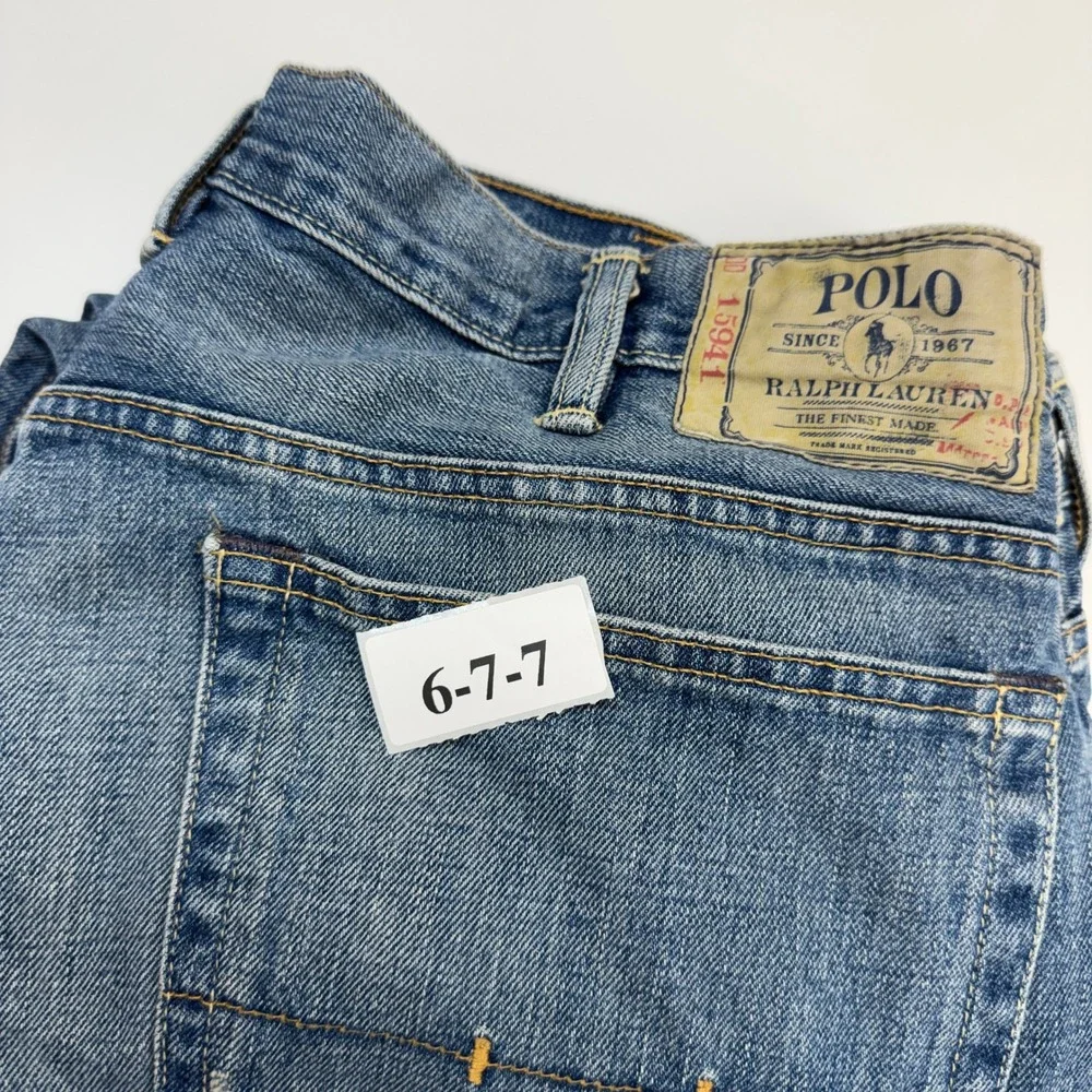 Polo Ralph Lauren Jeans Mens 40/28 Blue Classic Western Workwear